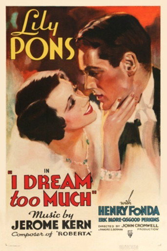 Я слишком много мечтаю (1935) — постер