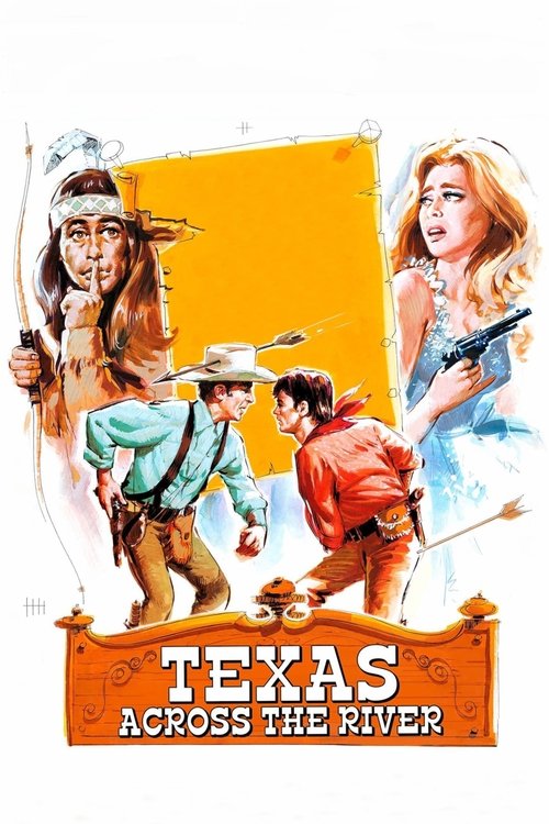 Техас за рекой (1966) — постер