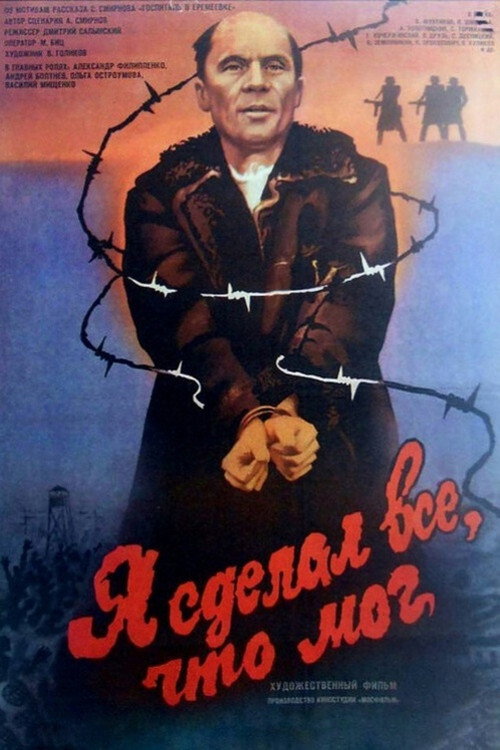 Я сделал всё, что мог — постер